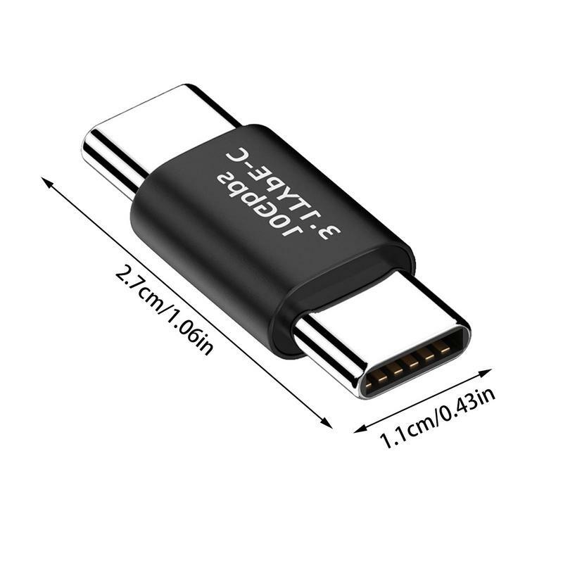 USB 3.0 fêmea para fêmea adaptador, conversor OTG, tipo C para USB 3.0