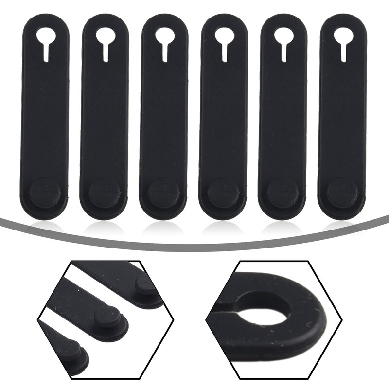 Für Motorrad rahmen gummi, der die Verkabelung der Krawatte sichert 64mm 6 teil/satz für Motorrad rahmen gute Elastizität gummi sicherung