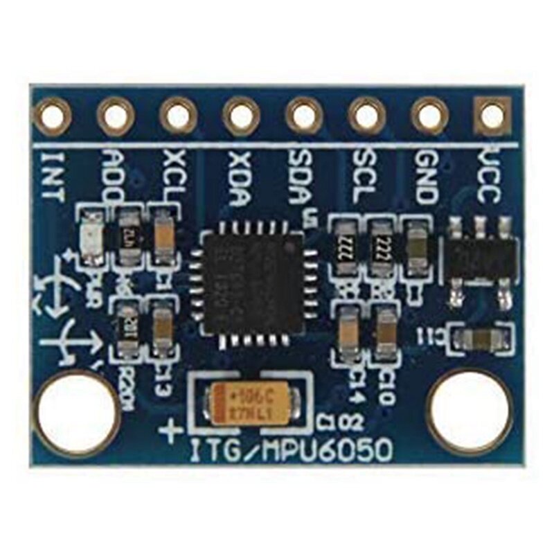 RISE-GY-521 MPU-6050 modulo sensore accelerometro a 3 assi convertitore AD a 16 Bit uscita dati IIC I2C per Arduino
