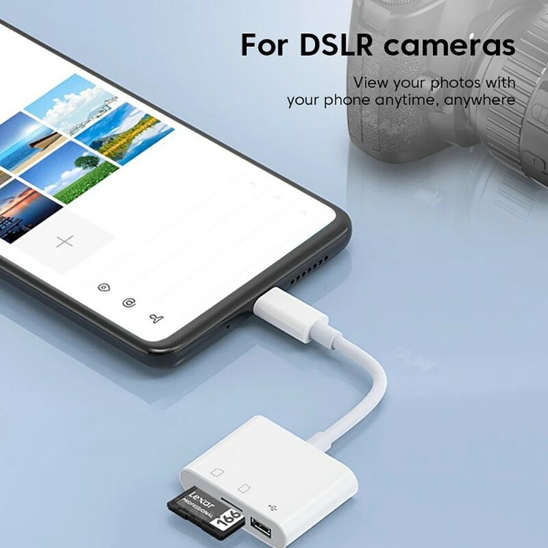 Typ c Kartenleser SD TF Speicher kartenleser USB c otg Adapter Hoch geschwindigkeit daten sender für MacBook Huawei Samsung Xiaomi