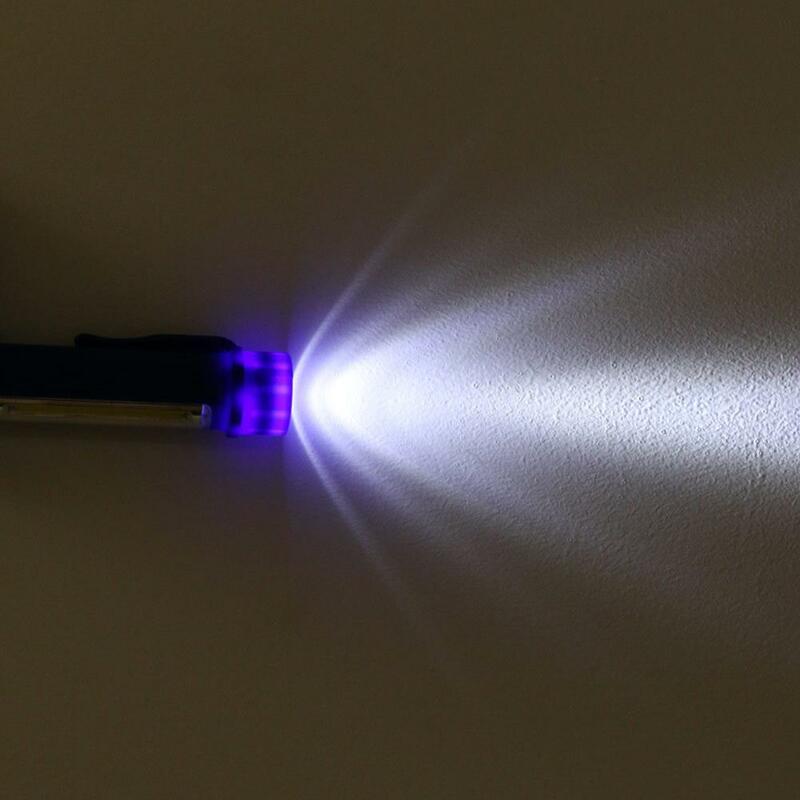 مصباح يدوي محمول مع مغناطيس ، مصباح صيانة متعدد الوظائف ، مصباح عمل على شكل قلم ، إضاءة ليد خارجية