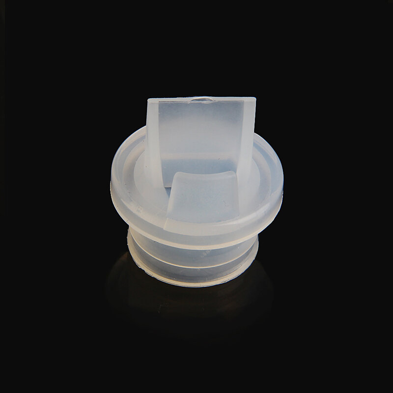 Fluxo silicone cor sólida para proteção acessórios da bomba bico pato para válvula para bombas