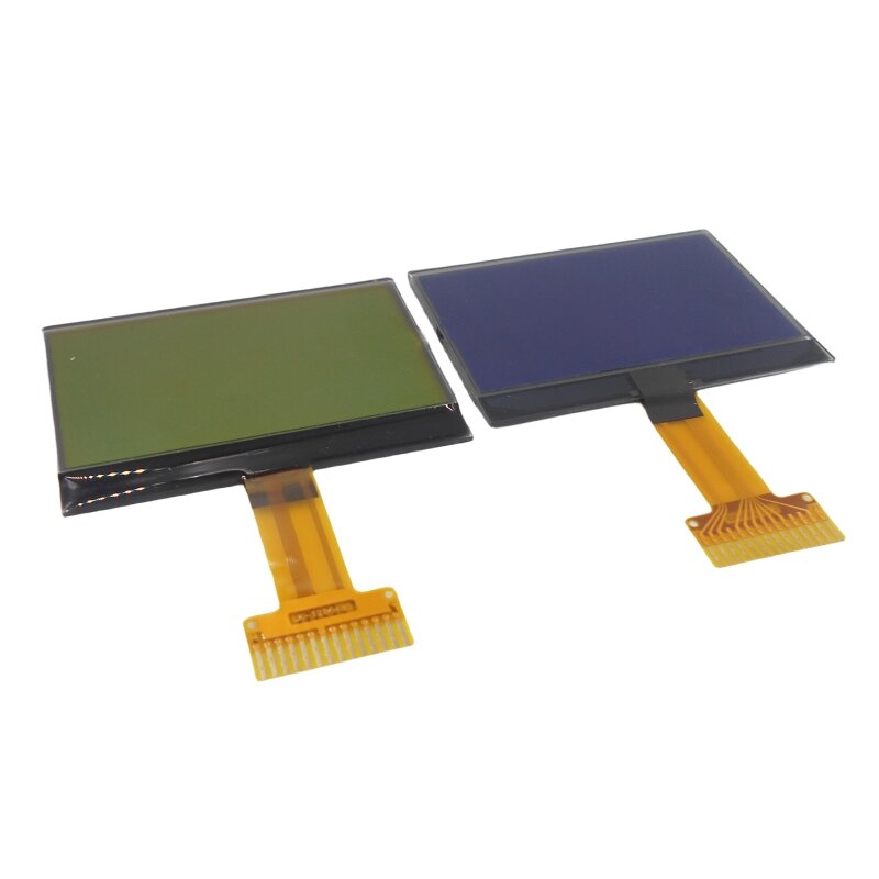 12864B5 COG dot matrix layar tampilan modul LCD biru/hijau