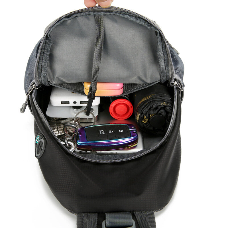 Водонепроницаемый рюкзак на плечо с защитой от кражи, нагрудная сумочка-слинг через плечо, рюкзак для велоспорта, переносная сумка на выходные
