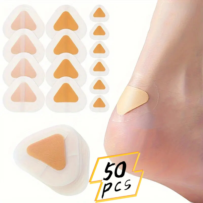 10/50pcs Gel Heel Protector Foot Patches Adhesive Blister Pad Heel Liner Shoe Stickers Pain Relief Plaster Care Cushion Grip