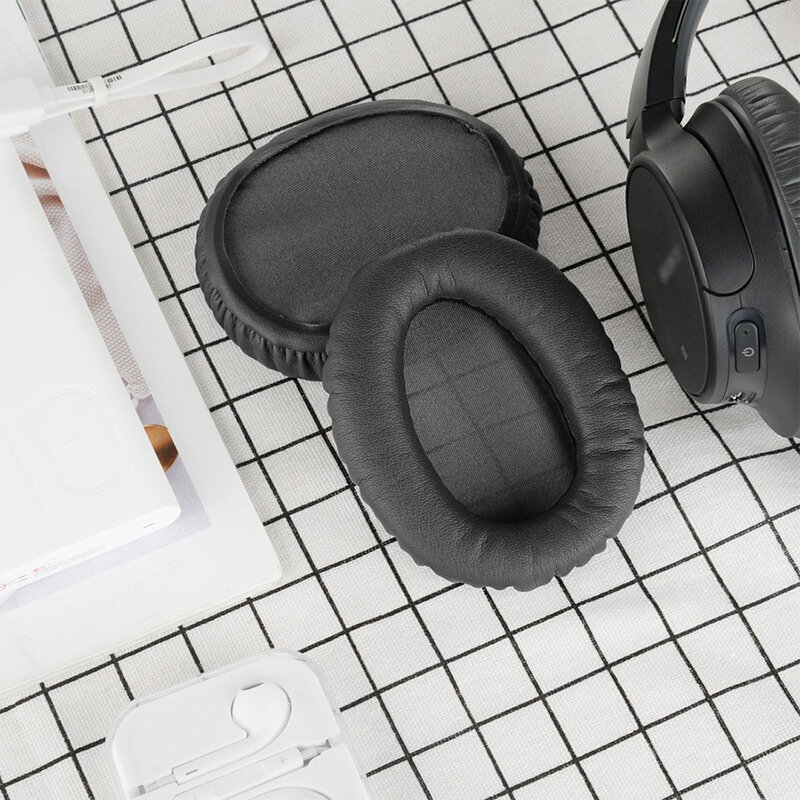 อะไหล่แผ่นรองหูสำหรับ Sony WH CH710N CH700N MDR ZX770BN ZX780DC อุปกรณ์เสริมหูฟังชุดหูฟังฟองน้ำหูฟัง AKG ซ่อมแซม