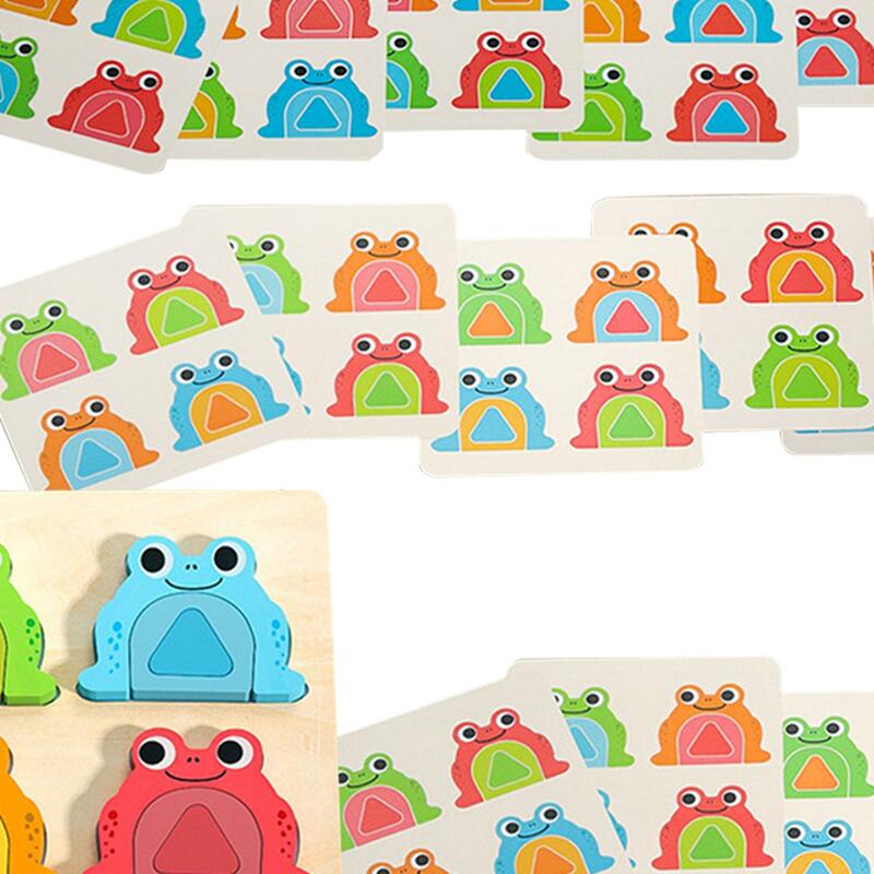 Puzzle żaba zwierząt żaba Puzzle Puzzle dla dziewczynek chłopców prezent na wielkanoc