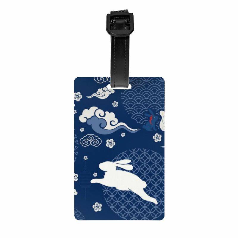 O coelho WangXian Bagagem Tag Untamed, Proteção de Privacidade, Mo Dao Zu Shi, Bagagem Tags, Travel Bag Labels, Personalizado