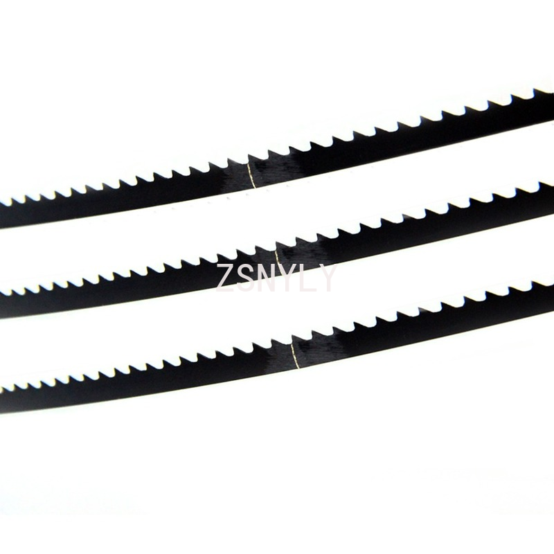 Hojas de sierra de banda de 1510mm, 59-1/2 pulgadas, 1510x6,35mm x 0,35, 14 TPI para corte de madera, 3 unidades