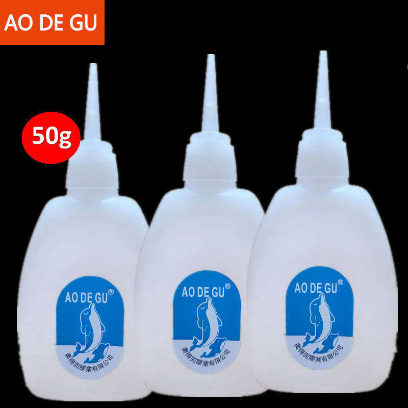 60g 502 Super Glue Fast Glue Instant Quick Dry Cyanoacrylate Strong Adhesive Quick Bond Leather Rubber Metal Office Supplies