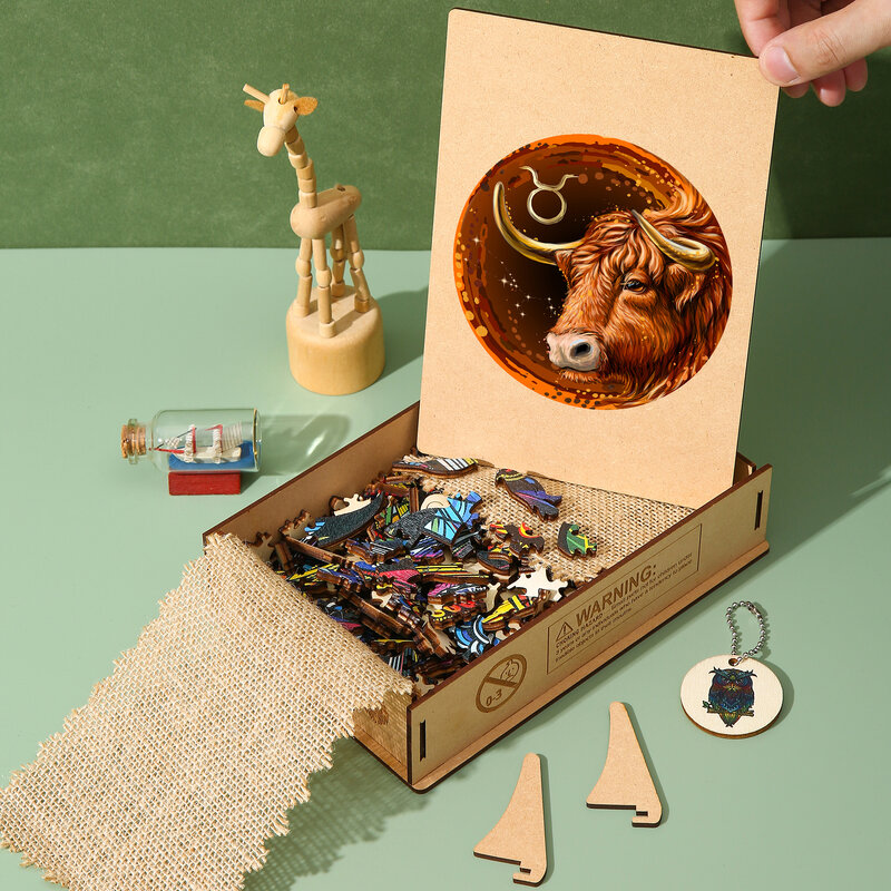 Pretty capricorno Jigsaw puzzle elegante forma costellazioni giocattolo intellettuale regali popolari per Festival per bambini adulti