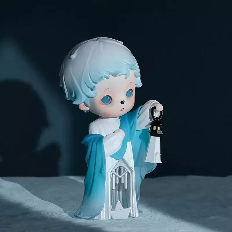 Injiwa figur Anime Pop Mart Awakening Seri Impian tokoh aksi Kawaii patung Pvc dekorasi ruangan hadiah Natal untuk anak-anak