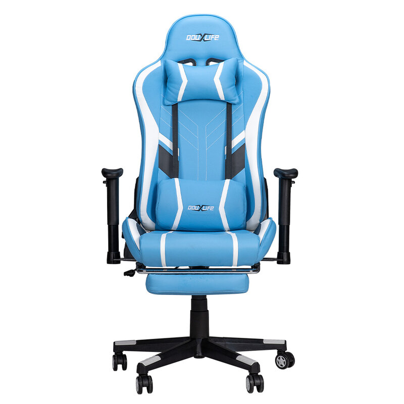 GC-RC03 Cadeira ergonômica de jogos de massagem lombar, relaxamento lombar, massagem PU personalizada, cadeiras de computador e escritório, nova