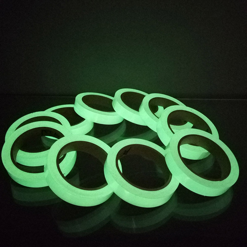 1,5 cm * 3m Luminous Leuchtstoff Nacht Selbst-adhesive Glow In The Dark Aufkleber Klebeband Sicherheit Sicherheit Home dekoration Warnband