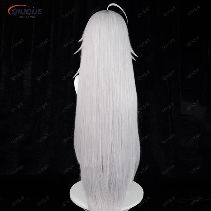 Anime Wigs Cosplay Wig Under Taker Cosplay Wig 90cm Silver Gray Undertaker Wigs Heat Resistant Synthetic Hair+ Wig Cap