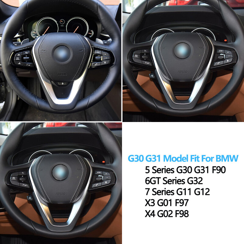 Car Multi-function Steering Wheel Key Control Knob Button For BMW F30 F35 F34 F36 F10 F11 F12 F07 F01 F02 G30 G31 G32 G11 G12