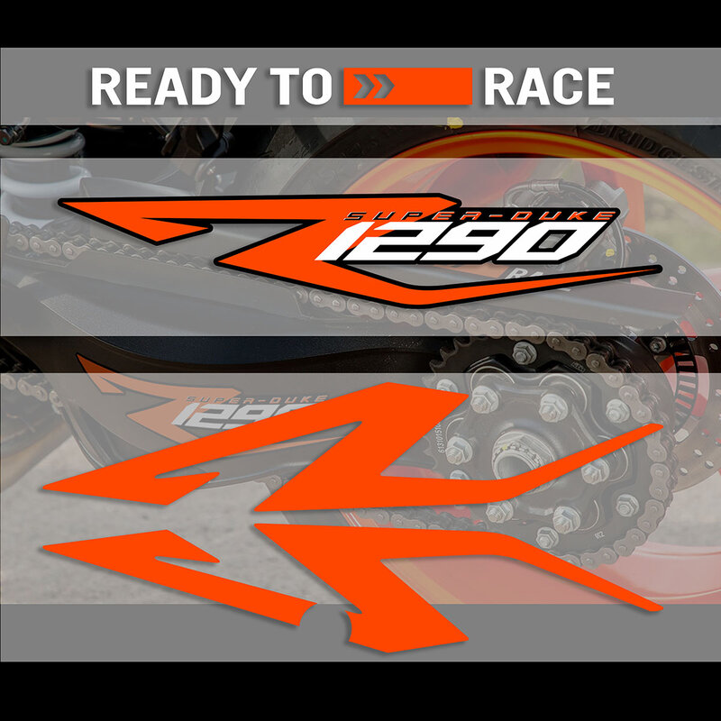 Pegatinas reflectantes de vinilo para motocicleta, calcomanías a prueba de agua para KTM 1290 Super Duke R 2018 2019 2020 2021 2022