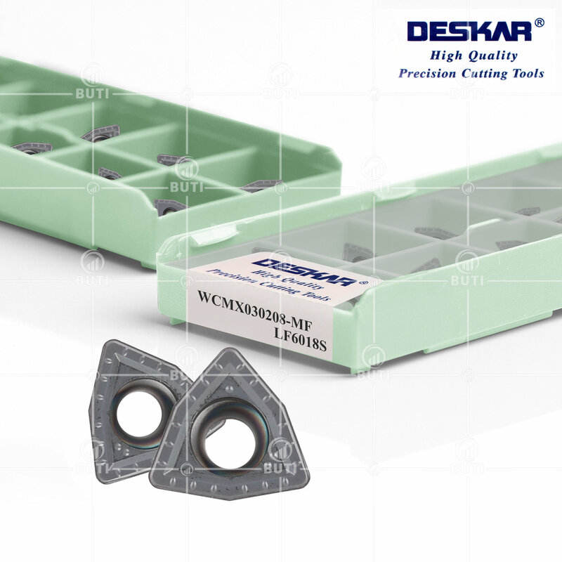 Deskar-u-ドリルCNC旋盤、ステンレス鋼素材プロセスブレードで使用、100% オリジナル、wcmx030204、040208、wcmt050308、06t308、080412
