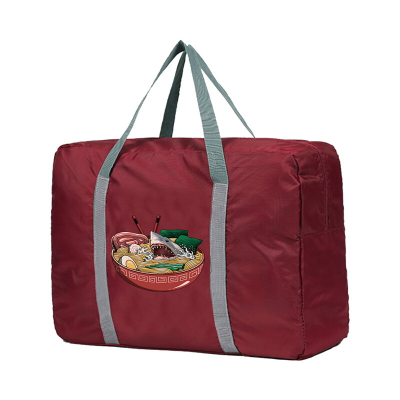 Складная дорожная сумка-тоут для женщин, вместительный органайзер для путешествий из серии с японским принтом, дамские сумочки для тренажерного зала