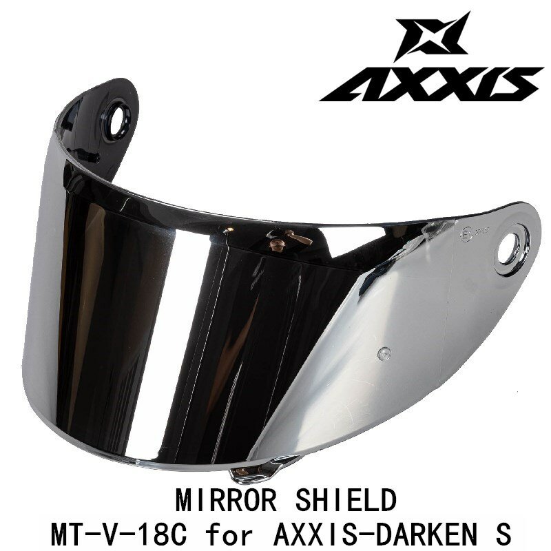 Motocicleta capacete viseira, acessórios originais, MT-V-18C escudo, escurecer S AXXIS escudo