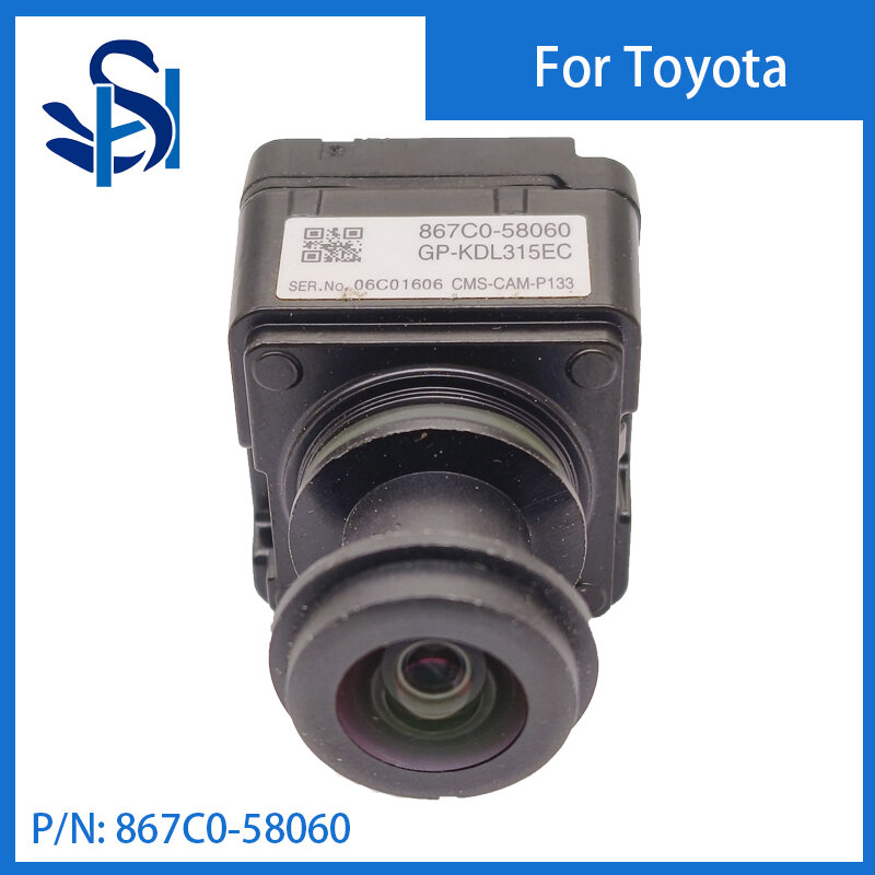 Резервная парковочная камера заднего вида 867C0-58060 для Toyota