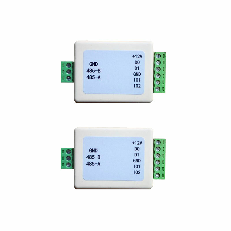 1 Paar wiegand signal extender/wg format zu rs485 konverter mit zwei i/o ports erkennt alle wg formate verlängern bis zu 500m