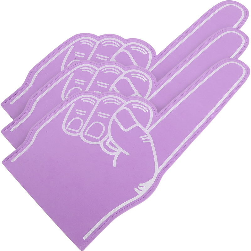 Перчатки из пены Cheer Prop, мини-веер, портативные перчатки для защиты ладони, инструменты для производства шумов, уличный мини-веер, портативный