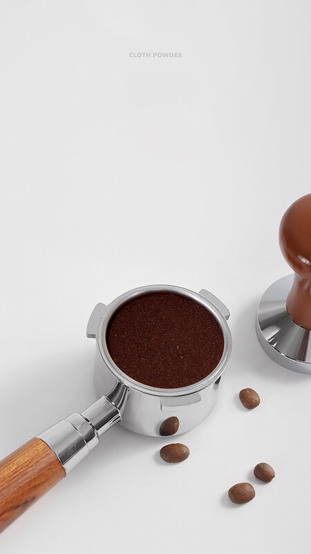 49/51/53/58mm prasa ubijak do kawy ze stali nierdzewnej płaska podstawa ziarna Espresso z prasa ręczna kawa mielona narzędziami młotkiem