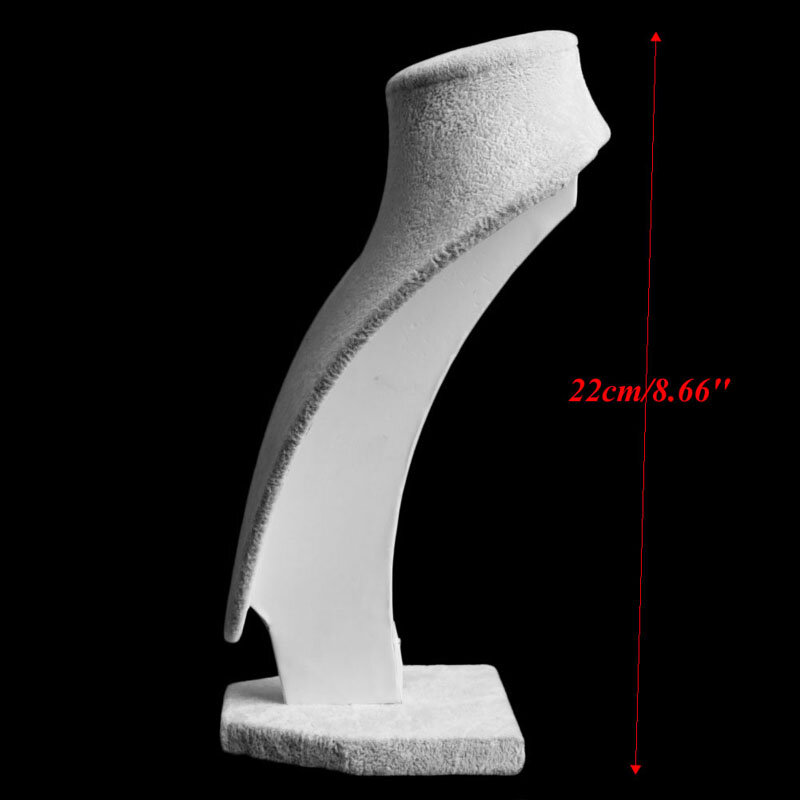 Samt Halskette Büste Display 3D Schmuck Kette Mannequin Modell Display Ständer Halter Halskette Büste Halter für
