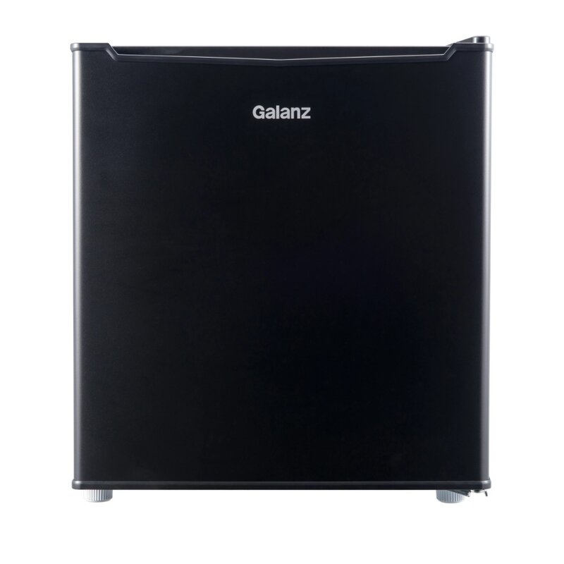 Новый однодверный мини-холодильник Galanz 2023 Cu Ft, черный, 1,7
