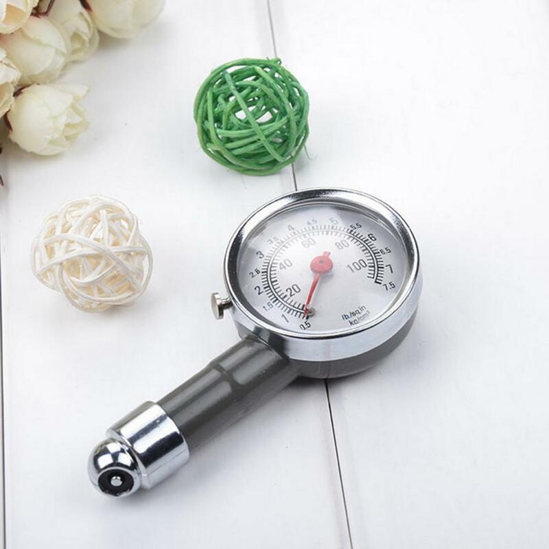 Smooth Easy to Grip Tire Pressure Gauge High-precision Tire Pressure Gauge Accurate Easy-to-read Mechanical Tire for Cars