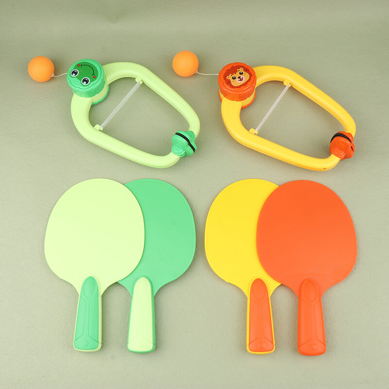 Mainan latihan tenis meja koordinasi tangan mainan latihan mandiri kreatif mainan pelatih Pingpong gantung Pp lingkungan