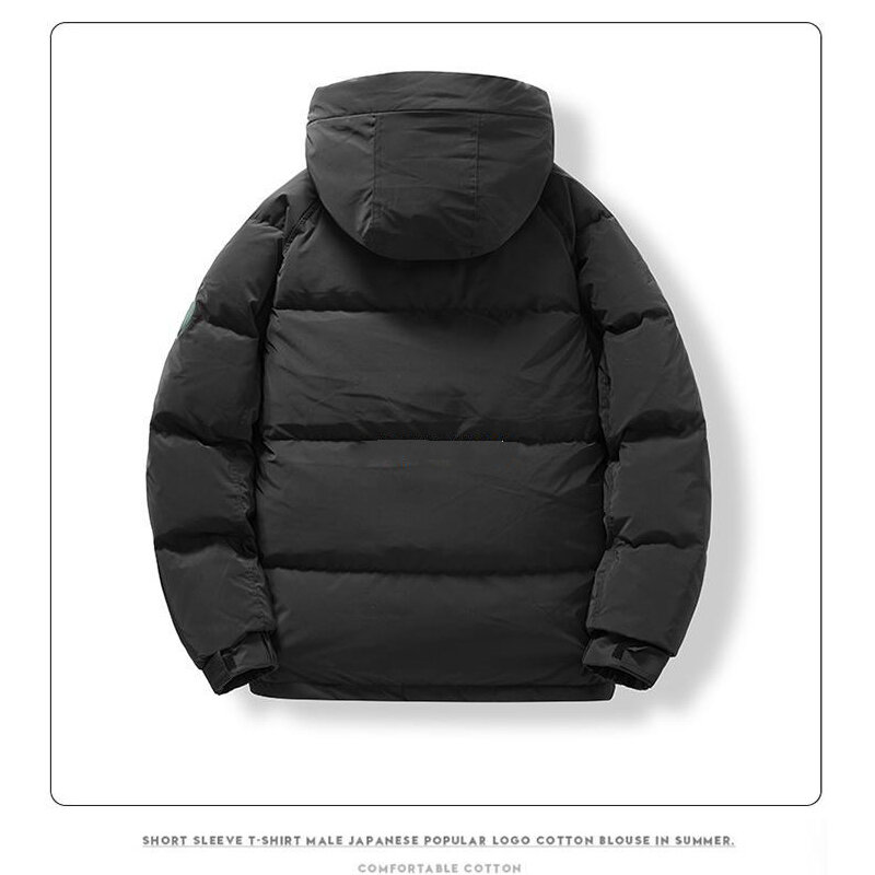 Winter Down Jacket 2023 New Minimalist and Fashionable Men's Versatile