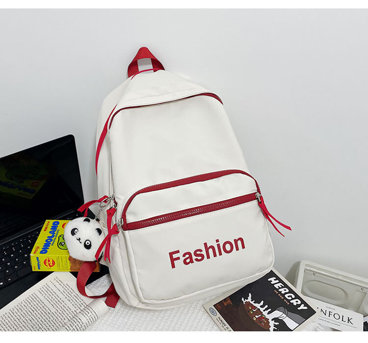 Однотонный школьный портфель для колледжа, простой рюкзак для девочек, школьный рюкзак для старших классов, детские сумки, детская сумка, школьный рюкзак