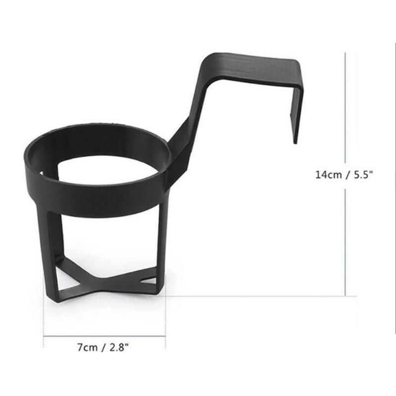 Universal Auto Cup Drink Holder Can Bottle Tray Window Mount Black