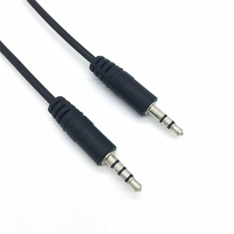 3.5mm Jack Audio Cable 3.5mm Male To 3.5mm Male Aux Cable For Car Smart Phone Headphone Amplifier Loudspeaker AUX Cord