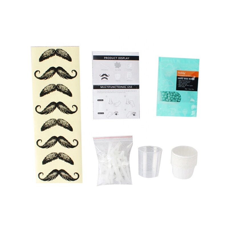 1 Set Painless Nose Hair Removal Wax Kit For Men and Women Nostril Cleaning Depilation Paper-free Wax Cleaning Hair Wax