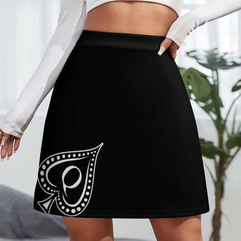 Queen of Spades Designs Bk Mini Skirt elegant social women's skirts skirts for women 2023