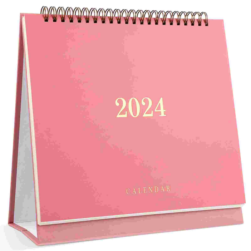 Jan 2024-jun jährlich aca2024 monatlicher schreibtisch kalender 2024 stehender flip 2024 monatlicher planer mic 2024 monatlicher schreibtisch