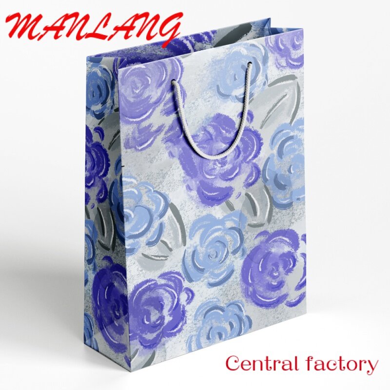 Custom  Custom Luxury Paper Bag Clothes Store Retail Gift Packaging Boutique Shopping Paper Bags with Your Own Logo