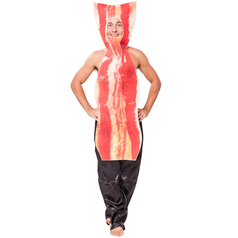 Kostum Cosplay Ham lucu, properti pesta Halloween pertunjukan