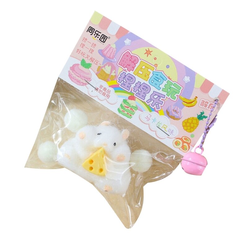 Slow Rising Hamster Squeeze Toy for Party Classroom Prize for Child Relaxation