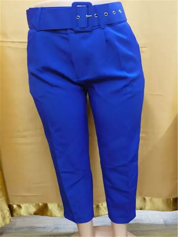 Spodnie damskie spodnie z wysokim stanem ubranie biurowe dla kobiet profesjonalne jesienne przycięte spodnie stroje biurowe damskie formalne spodnie