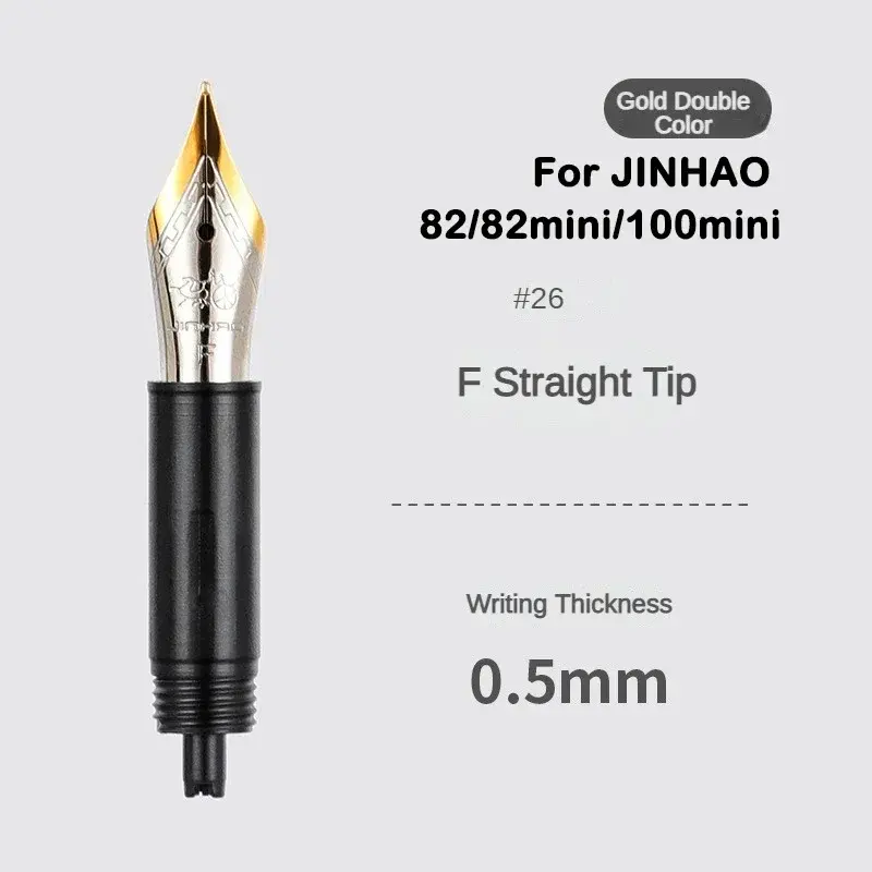 Jinhao-Stylo plume EF/F/M pour 9019/X159/82/82 mini/100/9056/9036/9016, fournitures scolaires et de bureau, papeterie, 1/3 pièces