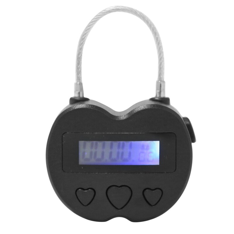時間ロック,多機能,旅行電子タイマー,防水,USB,充電式,一時的なタイマー付きロック