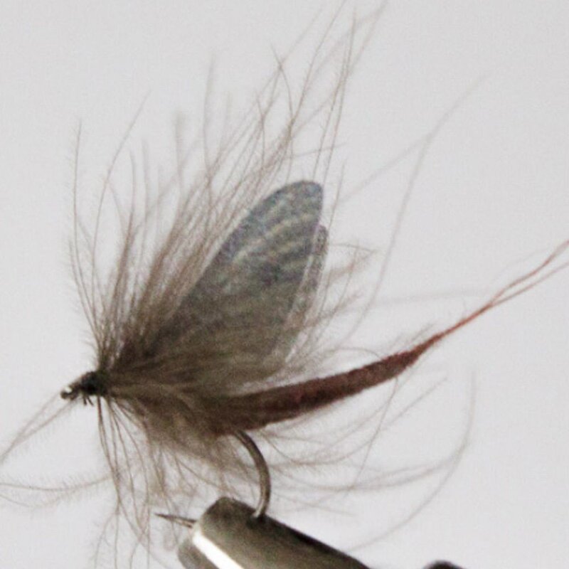 ذباب خلفي عالي الجودة من riverrun ذباب جاف من Mayfly ألوان سمك السلمون المرقط ذباب قوي للغاية مضاد للأشعة فوق البنفسجية