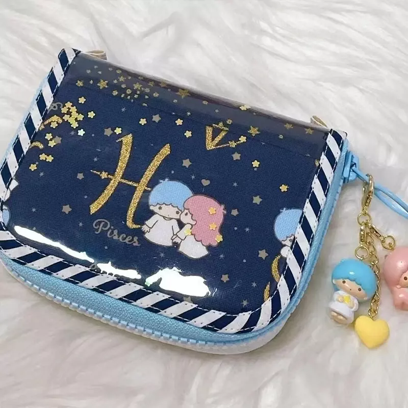 산리오 귀여운 헬로 키티 Y2K 가방, 귀여운 애니메이션 인쇄 카드홀더 소녀 하트 만화, 귀여운 달콤한 학생 휴대용 가방 선물