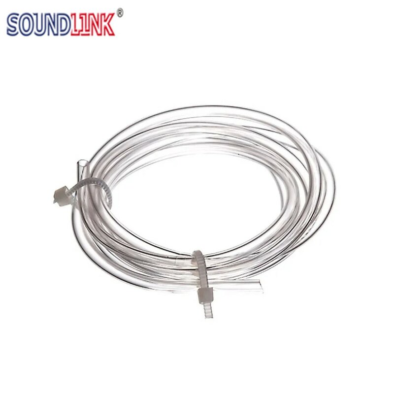 Soundlink-tubo de PVC para IEMs BTE Hearing Aid, monitores intra-auriculares, 100cm, DIY