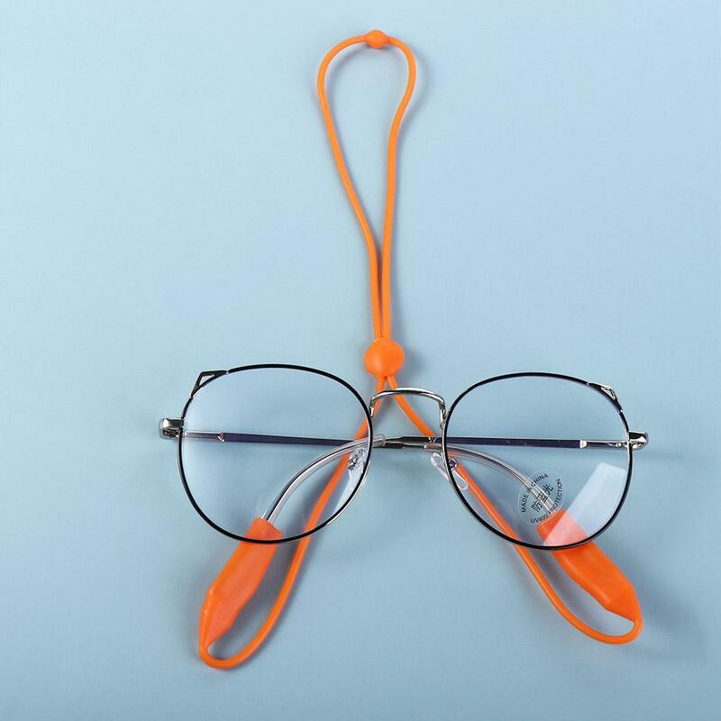 Eyeglass Hold Straps Glasses Cord Holders Silicone Glasses Lanyard Eyeglasses Straps Kid Glasses Chain