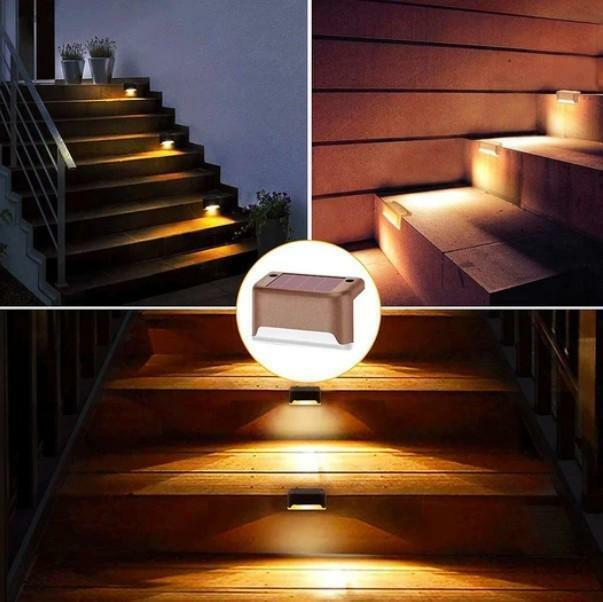 屋外LEDライト,庭,パティオ,または階段の装飾用の防水白色LEDライト